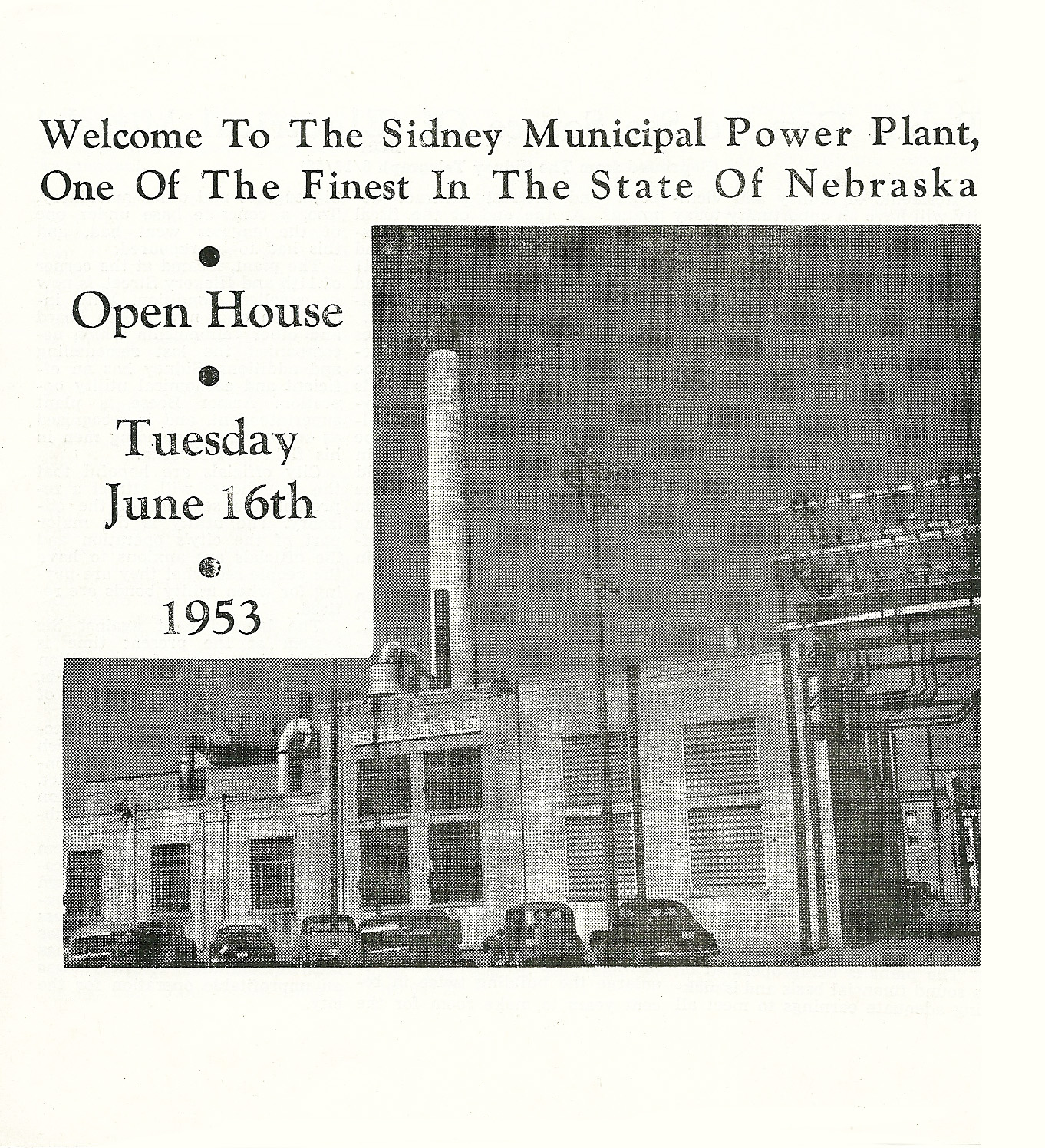 Power Plant Brochure 1953
